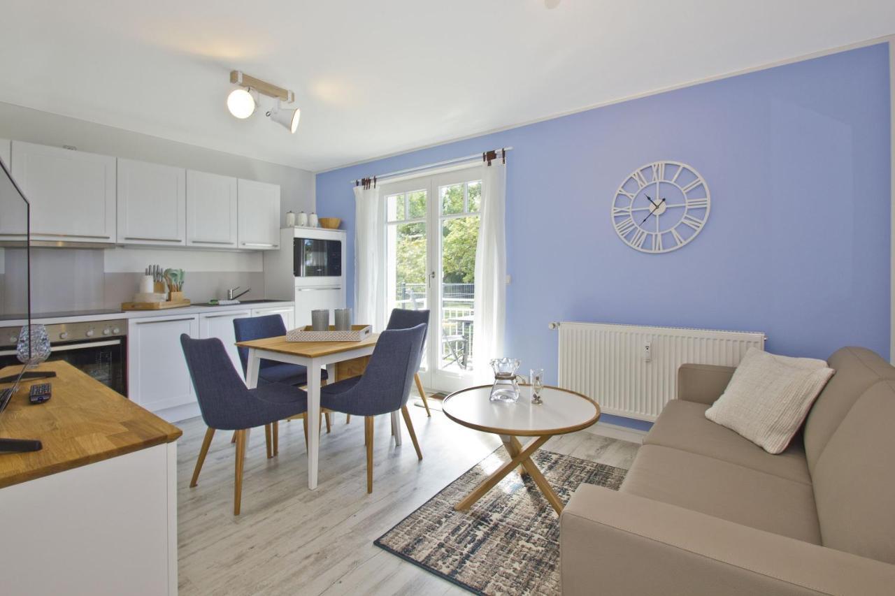 Moderne Ferienwohnung Mit Balkon, Meerblick - Ferienresidenz Zwei Boddenfewo 1-2 Lietzow Kültér fotó