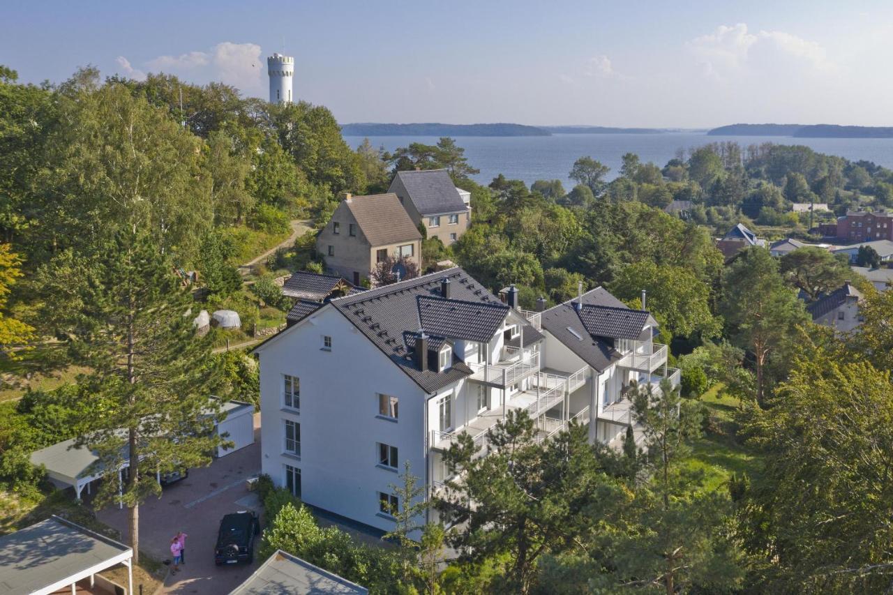 Moderne Ferienwohnung Mit Balkon, Meerblick - Ferienresidenz Zwei Boddenfewo 1-2 Lietzow Kültér fotó